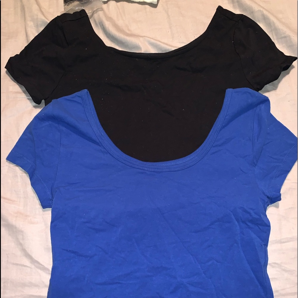 Set of 2 T-Shirt Crop Tops
